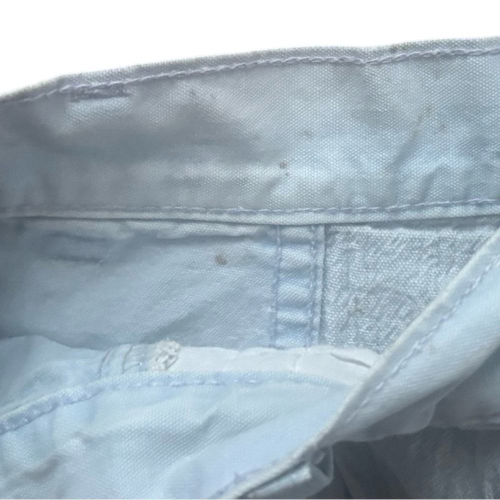 vintage 1990s Britannia ultra High Waist Tapered light wash denim- Large/12 - Picture 4 of 7
